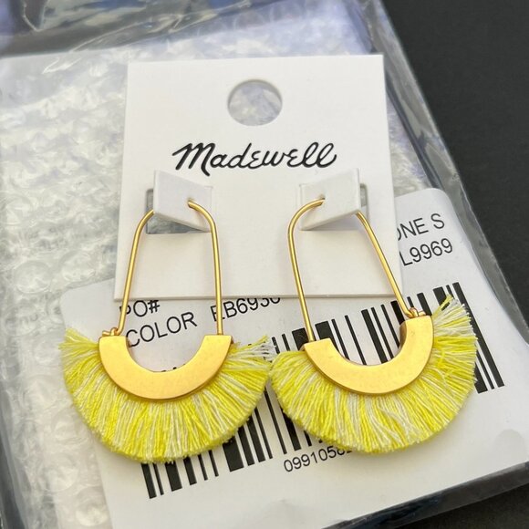 Madewell Arc Wire Fringe Earrings - Picture 4 of 4